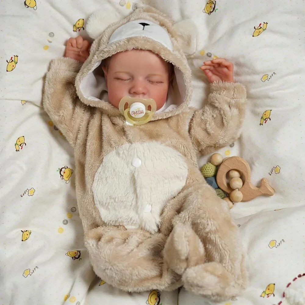 Reborn Baby Dolls Boy 17 Inch Baby Soft Body Realistic-Newborn Baby Doll